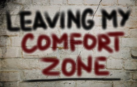 Photo for Leaving My Comfort Zone Concept - Royalty Free Image