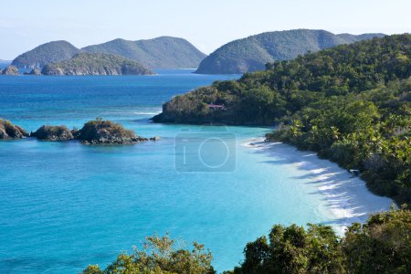 Trunk bay nous îles vierges
