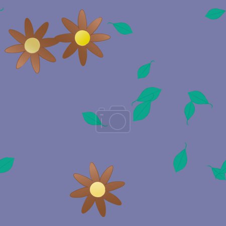Ilustración de Fondo de patrón sin costura, ilustración de vectores - Imagen libre de derechos