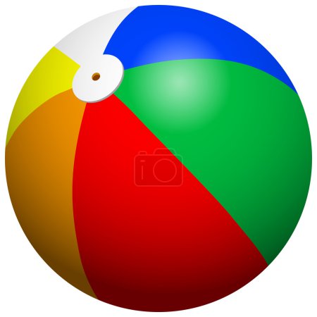 Photo for Beach Ball - Royalty Free Image