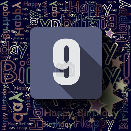 9 Happy Birthday background