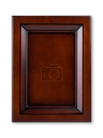 Fachada de cocina de madera
