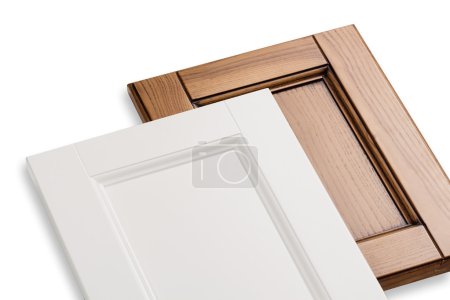 Fachada de cocina de madera
