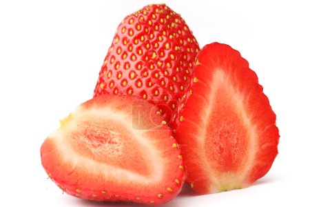 Strawberry isolated on white background