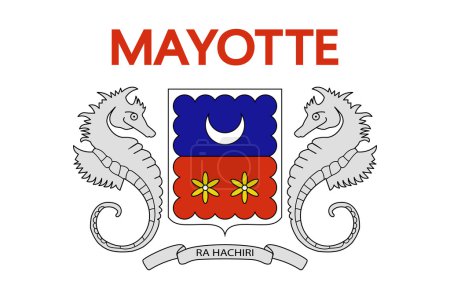 Flagge von Mayotte