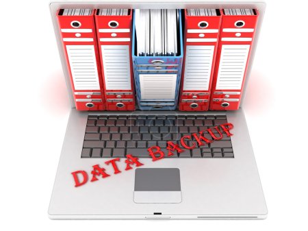 Photo for Data Backup Concept - 3D - Royalty Free Image