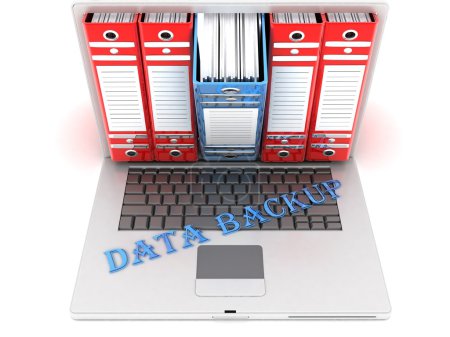 Photo for Data Backup Concept - 3D - Royalty Free Image