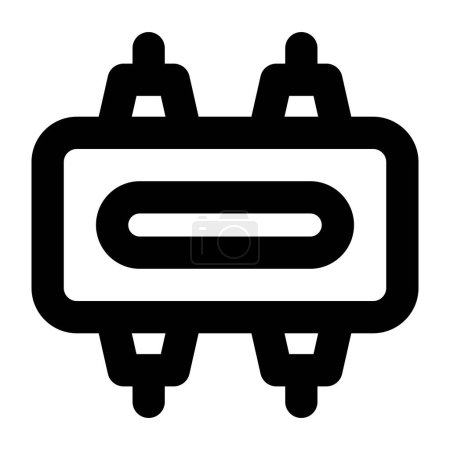 Ilustración de Hotel, educación, tecnología, seo, optimización, equipaje y otro icono. - Imagen libre de derechos