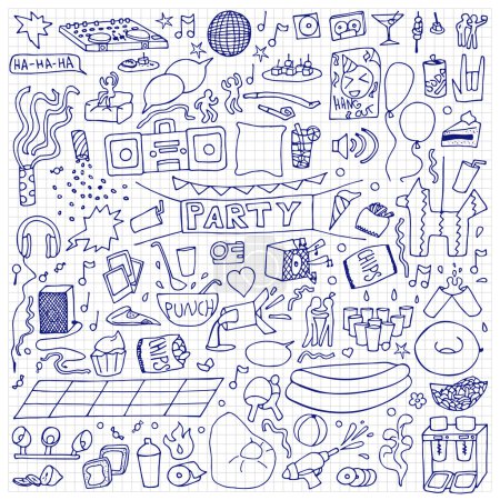 Conjunto de Doodle para adultos
