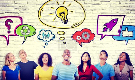 Ideas Casuales de Personas y Concepto de Aspiración
