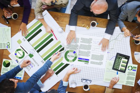 Business People Concepto de Análisis Corporativo
