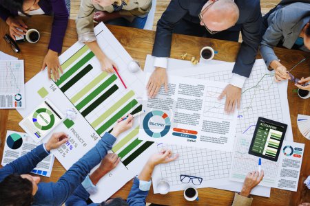 Business People Concepto de Análisis Corporativo
