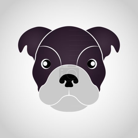 Téléchargez les photos : Logo pour chien vecteur - en image libre de droit