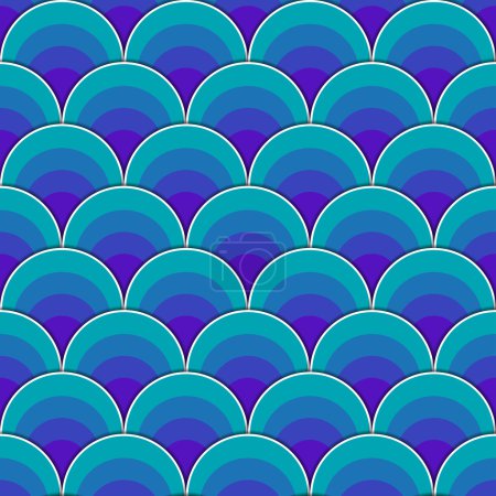Ilustración de Fondo de patrón sin costura abstracta. - Imagen libre de derechos