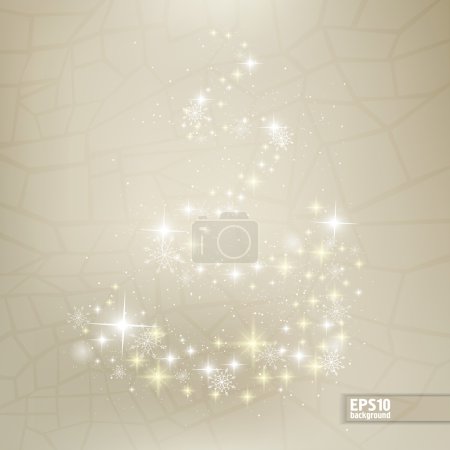 Photo for Bright abstract background with transparent circles and reflections of light - Royalty Free Image