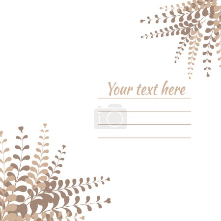 esquinas y marco para texto. plantilla de página de papel para el diseño
.