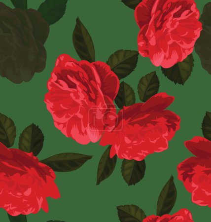 Modèle sans couture rose