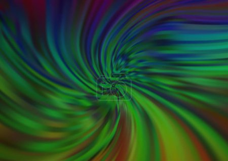 Ilustración de Fondo de vector abstracto con líneas dobladas. Ilustración con líneas irónicas. Patrón para folletos de negocios, folletos. - Imagen libre de derechos