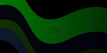 Ilustración de Patrón vectorial multicolor oscuro con líneas. - Imagen libre de derechos