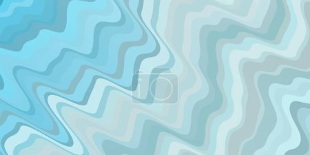 Modèle vectoriel abstrait avec des courbes. Échantillon lumineux avec des lignes pliées colorées, des formes. Design intelligent pour vos promotions.