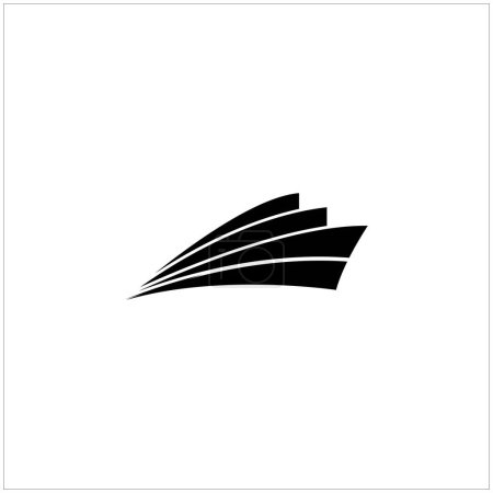 crucero Logo Plantilla vector icono diseño