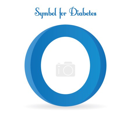 Símbolo de diabetes. Logo Diabetes
Símbolo de diabetes. Logo Diabetes