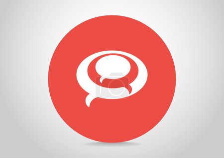 Speech bubbles icon