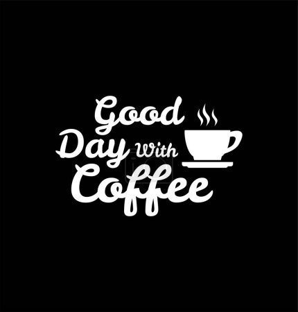 Ilustración de Tipografía gráfico vectorial de tipografía de café, plantilla de café, perfecto para cafetería, empresa de café, almacén de café, plantillas de tienda, tipografía de café, etc. - Imagen libre de derechos