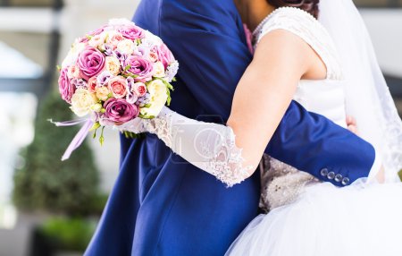 Wedding bouquet of flowers