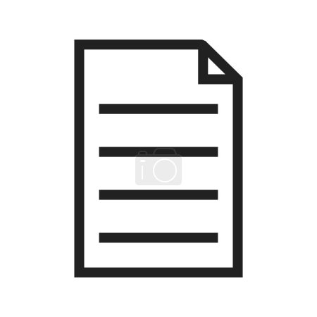 Ilustración de Archivo, adjuntar, imagen vectorial de icono pdf. También se puede utilizar para la edición de texto. Adecuado para aplicaciones móviles, aplicaciones web y medios impresos. - Imagen libre de derechos