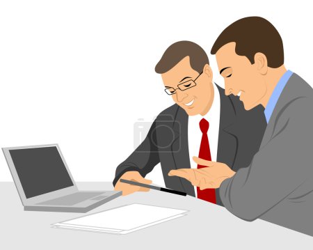 Dos Empresarios Hablando
Dos Empresarios Hablando
