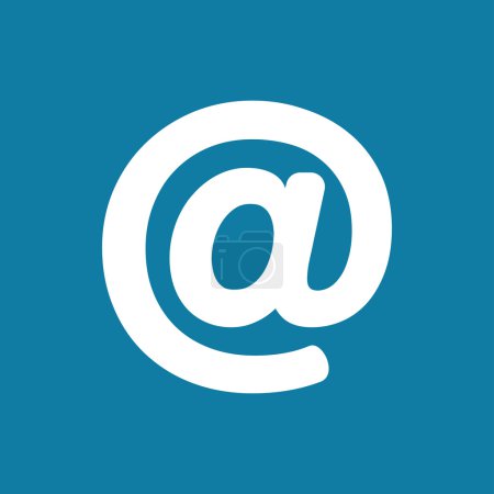 icône de symbole d'email At-sign 