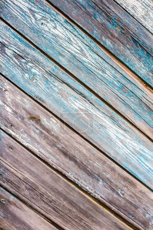 Shabby tablas de madera de fondo. Azul claro, lila y turquesa
