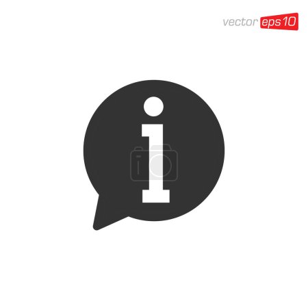 Ilustración de Icono de signo de información Vector Ilustración - Imagen libre de derechos