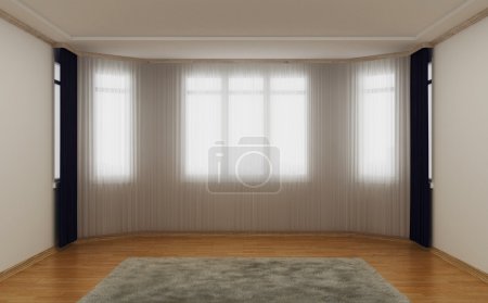 Empty living room.