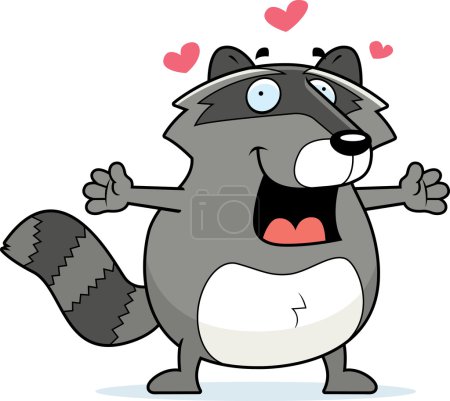 Abrazo de mapache
