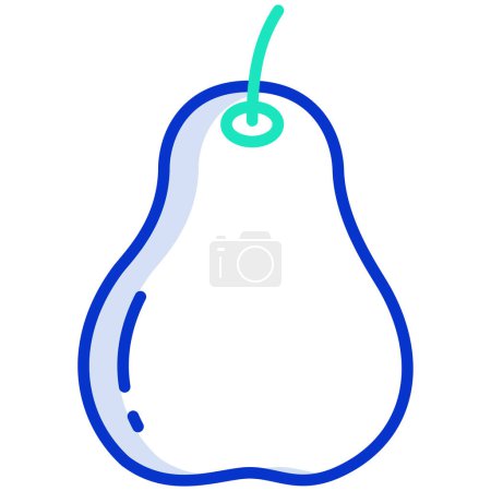Foto de Icono web pera ilustración simple - Imagen libre de derechos