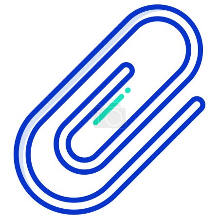 Foto de Icono de vector simple, ilustración de Adjuntar pin - Imagen libre de derechos