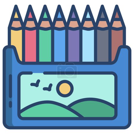 Foto de Lápiz. icono web ilustración simple - Imagen libre de derechos
