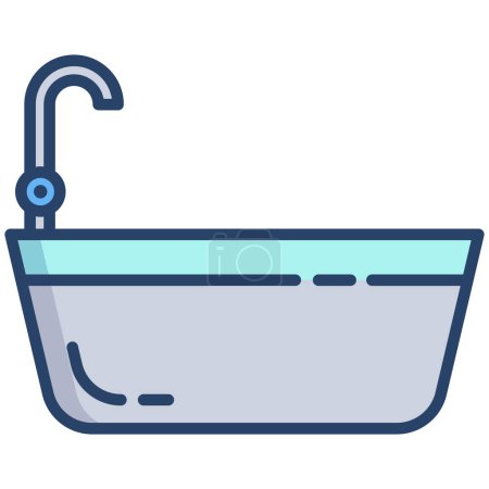 Foto de Ilustración vectorial de bañera - Imagen libre de derechos