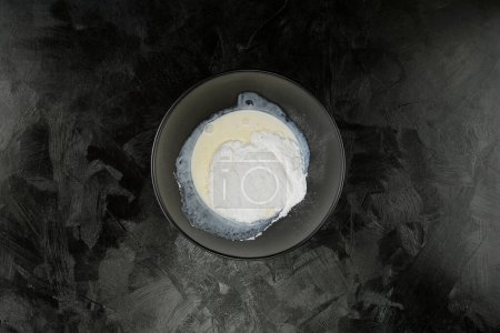 Foto de Pastel de limón keto con foto de preparación - Imagen libre de derechos