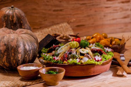 "fibra "es un plato guatemalteco elaborado durante las fiestas de Todos los Santos.