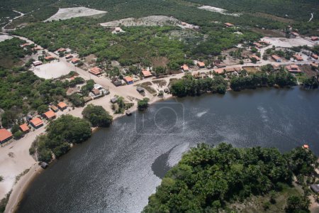 Foto de Barreirinhas, estado de Maranhao en la región noreste de Brasil
. - Imagen libre de derechos